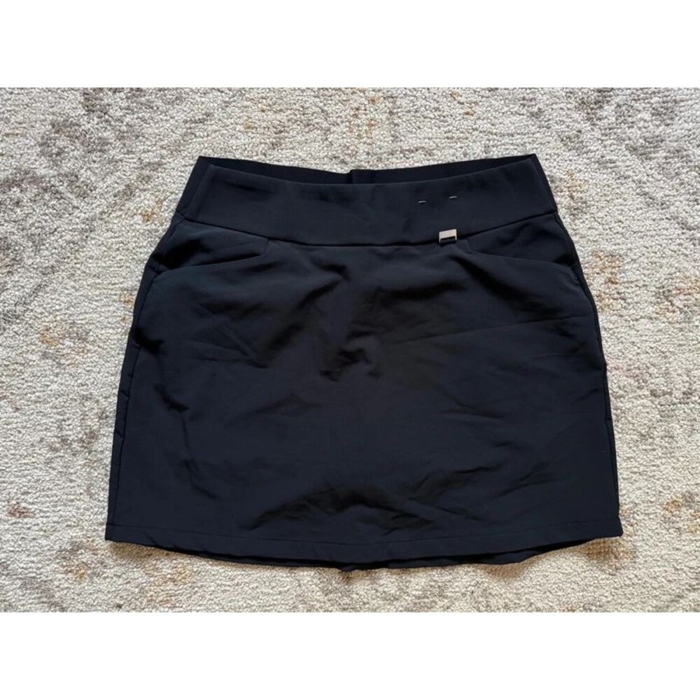 Greg Norman playdry black athletic skort w/ pockets